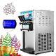 CE 18L/H 3 Flavor Frozen Yogurt Cone Maker Commercial Soft Ice Cream Machine