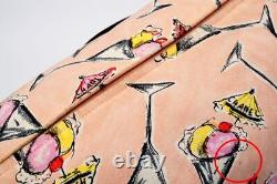 CHANEL Shoulder bag Parfait pattern Ice cream Coco mark Canvas Pink 1325h