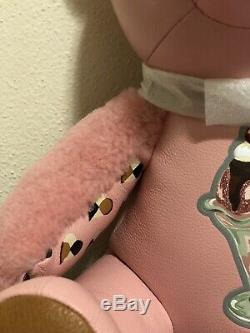 COACH Collectible LTD EDITION 15 Pink Ice Cream Sundae Bear F26908 New with tag