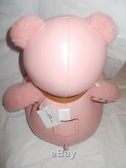 COACH Pink Ice Cream Sundae 15 Bear Star new