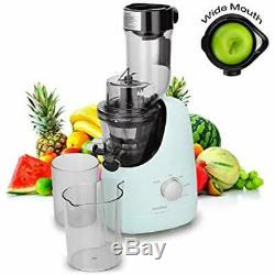 COMFEE&39 BPA Free Masticating Juicer Extractor Ice Cream Maker Function. Large
