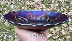 Carnival Brockwitz Four Flowers Varient Purple Master Ice Cream Large Bowl