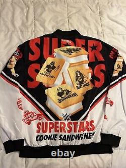 Chalk Line WWE Good Humor Ice Cream Jacket XL Macho Man Cena Roman Reigns Becky