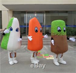 Christmas Ice Cream Mascot Dress Costume Drink Parade Restaurant Cosplay Outfits