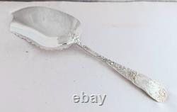 Chrysanthemum by Stieff Large Sterling Ice Cream Slice- 11 Mono'd P