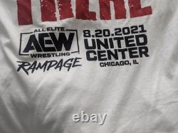 Cm Punk RARE I Was There 8/20/21 Large T-shirt + Ice Cream Wrapper