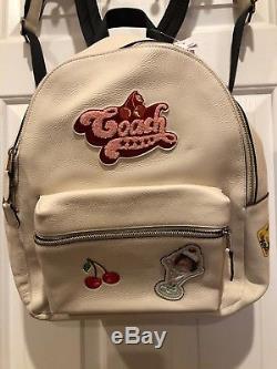 Coach F25910 Charlie Leather Backpack American Dreaming Motif Ice Cream Tote