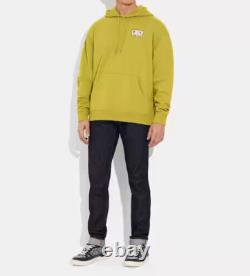 Coach Men's Golden Olive Ice Cream Graphic Hoodie (CF809) Sizes XL/XXL NWT