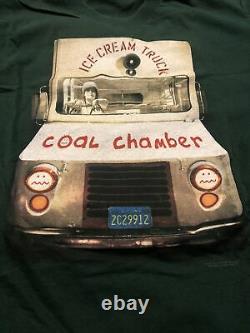 Coal Chamber Ice Cream Truck Vintage 1997 Shirt Size Large Blue grape