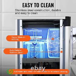 Commercial Ice Cream Machine 1400W 20/5.3 GPH Hard Serve Ice Cream Maker with LE