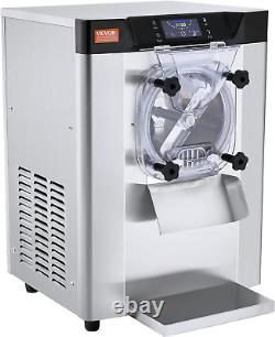 Commercial Ice Cream Machine 1400W 20/5.3 GPH Hard Serve Ice Cream Maker with LE