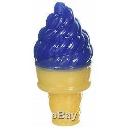 Cool Pup Ice Cream Cones Cooling Toy (4 Pack), Large, Blue