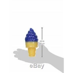Cool Pup Ice Cream Cones Cooling Toy (4 Pack), Large, Blue