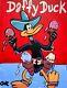 Corbellic Expressionism 16x20 Ice Cream Daffy Duck Fine Art Home Interior Design