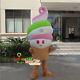 Cosplay Ice Cream Mascot Adversting Costume adults Parade Restaurant Dress Outfi