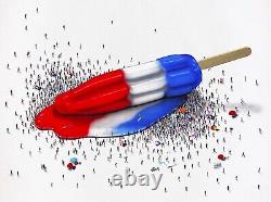 Craig Alan We All Scream Unframed Signed & Numbered Giclee Canvas LE 40x30