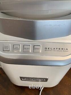 Cuisinart Gelateria 2-Quart Ice Cream, Frozen Yogurt, Gelato and Sorbet Maker