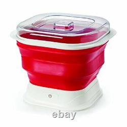 Cuisipro Collapsible Yogurt Maker Large Red/White