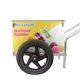 Customized Large Stainless Steel Food Drinks Ice Cream Cold Cooler Box Push Cart