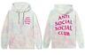 DS Anti Social Social Club ASSC Pink logo Ice Cream Paint Job Hoodie in hand