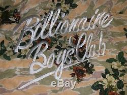 DS NWT Billionaire Boys Club BAPE BBC IceCream Gardens S/S Woven Floral Shirt L