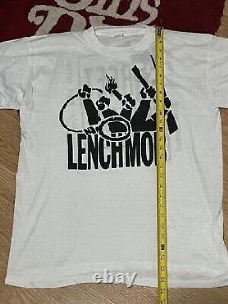 Da Lench Mob ICE CUBE Amerikkkas Most Wanted 1992 2-Sided T-Shirt Size L Rap Tee