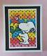 Death NYC Large Framed 16x20in Pop Art Certified SNOOPY CAMERON ICE CREAM #4