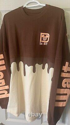 Disney Mickey Chocolate Ice Cream Bar Spirit Jersey Size X-Large XL New In Hand