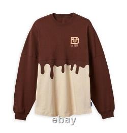 Disney Parks 2022 Chocolate Ice Cream Bar Mickey Ear Scented Spirit Jersey L