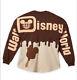 Disney Parks 2022 Chocolate Ice Cream Bar Mickey Ear Scented Spirit Jersey L XL