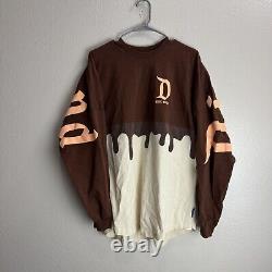 Disneyland Mickey Mouse Vintage Ice Cream Brown Spirit Jersey Size Large