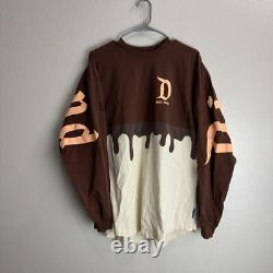Disneyland Mickey Mouse Vintage Ice Cream Brown Spirit Jersey Size Large