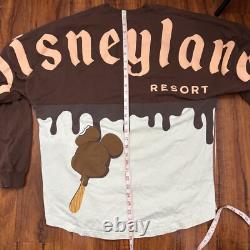 Disneyland Mickey Mouse Vintage Ice Cream Brown Spirit Jersey Size Large