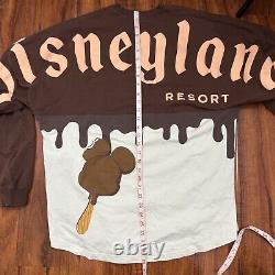 Disneyland Mickey Mouse Vintage Ice Cream Brown Spirit Jersey Size Large