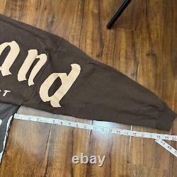 Disneyland Mickey Mouse Vintage Ice Cream Brown Spirit Jersey Size Large