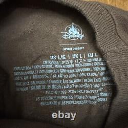 Disneyland Mickey Mouse Vintage Ice Cream Brown Spirit Jersey Size Large