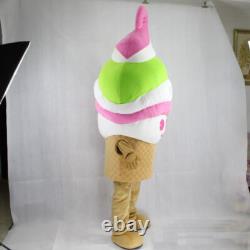 Emporium ice cream Mascot Costumes Cartoon Apparel Birthday party Masquerade