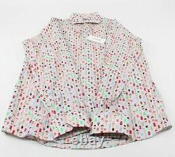 Eton NWT Sport Shirt Size 16 41 L Slim Fit In Multicolor Ice Cream Print