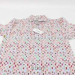 Eton NWT Sport Shirt Size 16 41 L Slim Fit In Multicolor Ice Cream Print