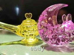 Extra Large Acrylic Ice Cream, Moon, Magic Lamp, 2 Items In Total