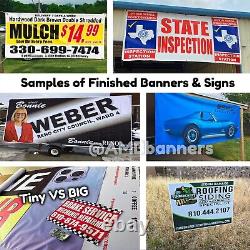 FUNNEL CAKE ICE CREAM XXL Banner Advertising Vinyl Flag Sign LARGE SIZES FAIR