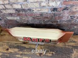 Fabulous Retro / Vintage Mars Bar Ice Cream Shop Advertising Sign, Large, 1990's