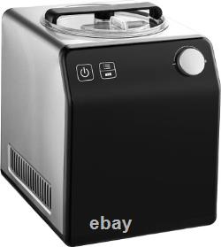 Family-Sized 2QT Automatic Ice Cream Maker with Built-in Compressor & Timer
