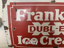 Franklin Ice Cream, Porcelain, large, authentic