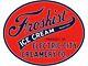 Froskist Ice Cream DIECUT NEW 28 Wide Sign USA STEEL XL Size 6 lbs