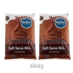 Frostline Chocolate Soft Serve Ice Cream Mix Large 6 Pound Bag 2 Bags
