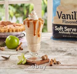 Frostline Vanilla Soft Serve Ice Cream Mix, Large 6 Pound Bag, 2 Bags