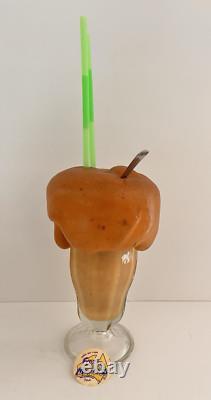 Frozen Moments Geoffrey Rose Ice Cream Soda / Root Beer Float Orig Label 1978