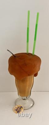 Frozen Moments Geoffrey Rose Ice Cream Soda / Root Beer Float Orig Label 1978