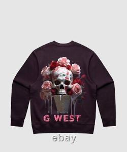 G West Ice Cream Skull Heavy Premium Crewneck 6 Colors